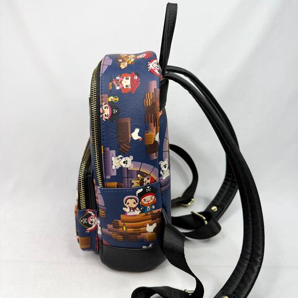 Loungefly Chibi Pirates Mini Backpack - Picture 3 of 9